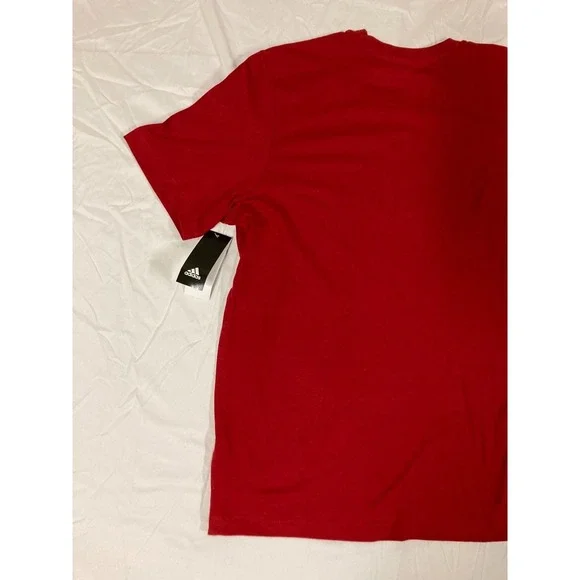 University of Nebraska Cornhuskers Adidas T-Shirt Football Sports Men's Large - Picture 10 of 16